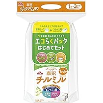 Amazon.co.jp: 森永 フォローアップミルク チルミル エコらくパック